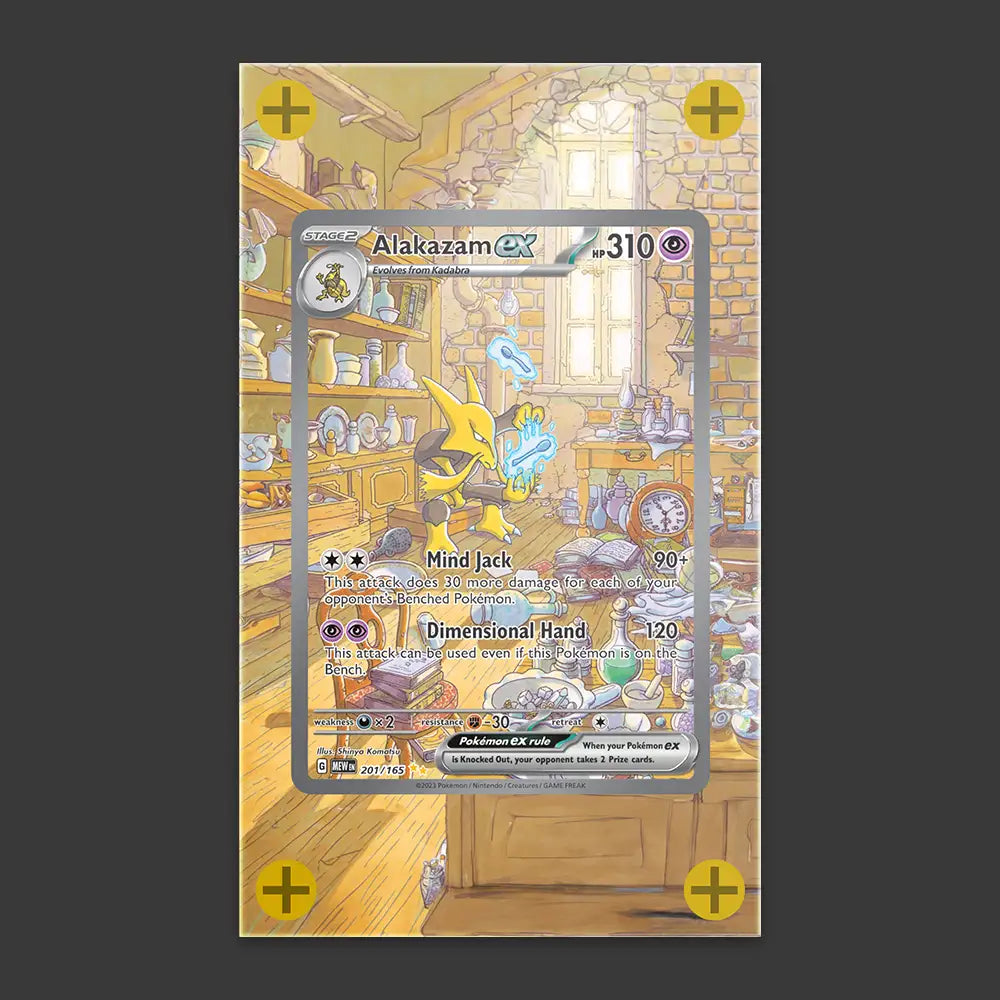 Alakazam EX - Art Display