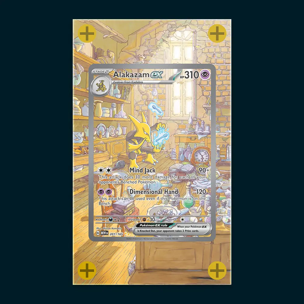 Alakazam EX - Art Display