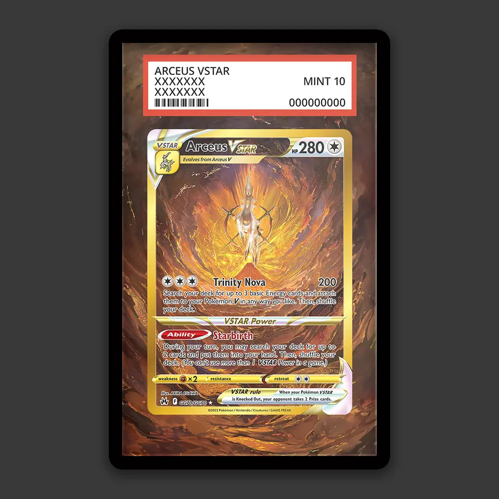 Arceus VSTAR - PSA Graded Display