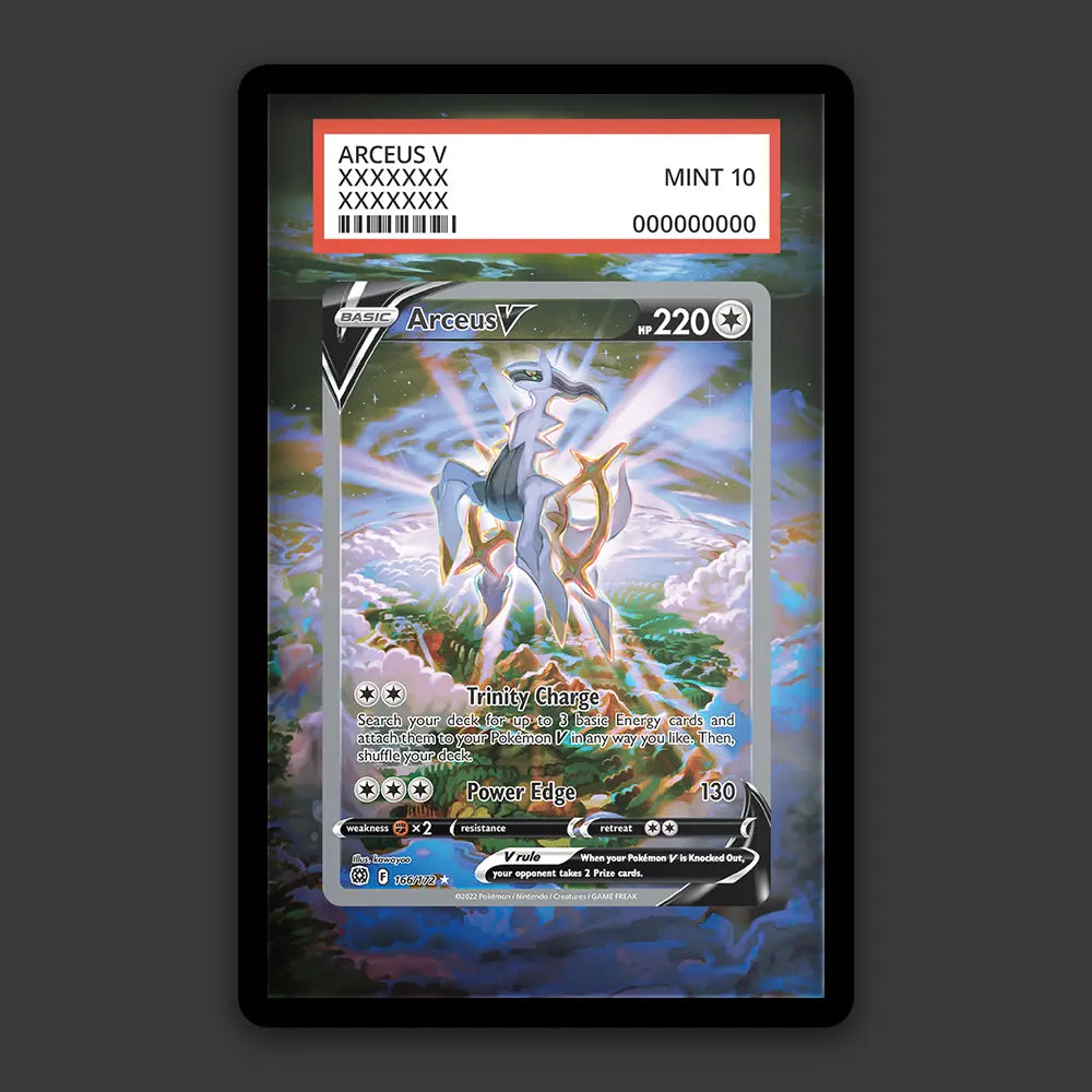 Arceus V - PSA Graded Display