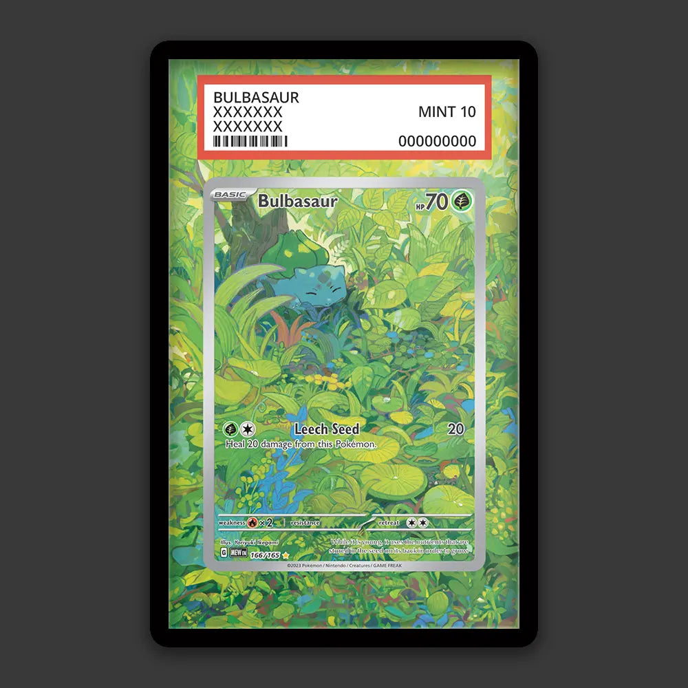 Bulbasaur - PSA Graded Display