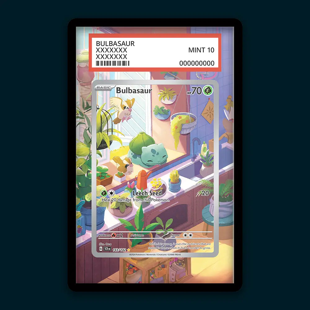 Bulbasaur - PSA Graded Display