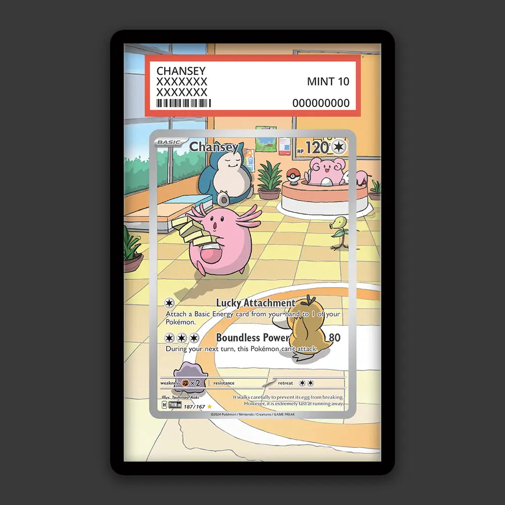 Chansey - PSA Graded Display