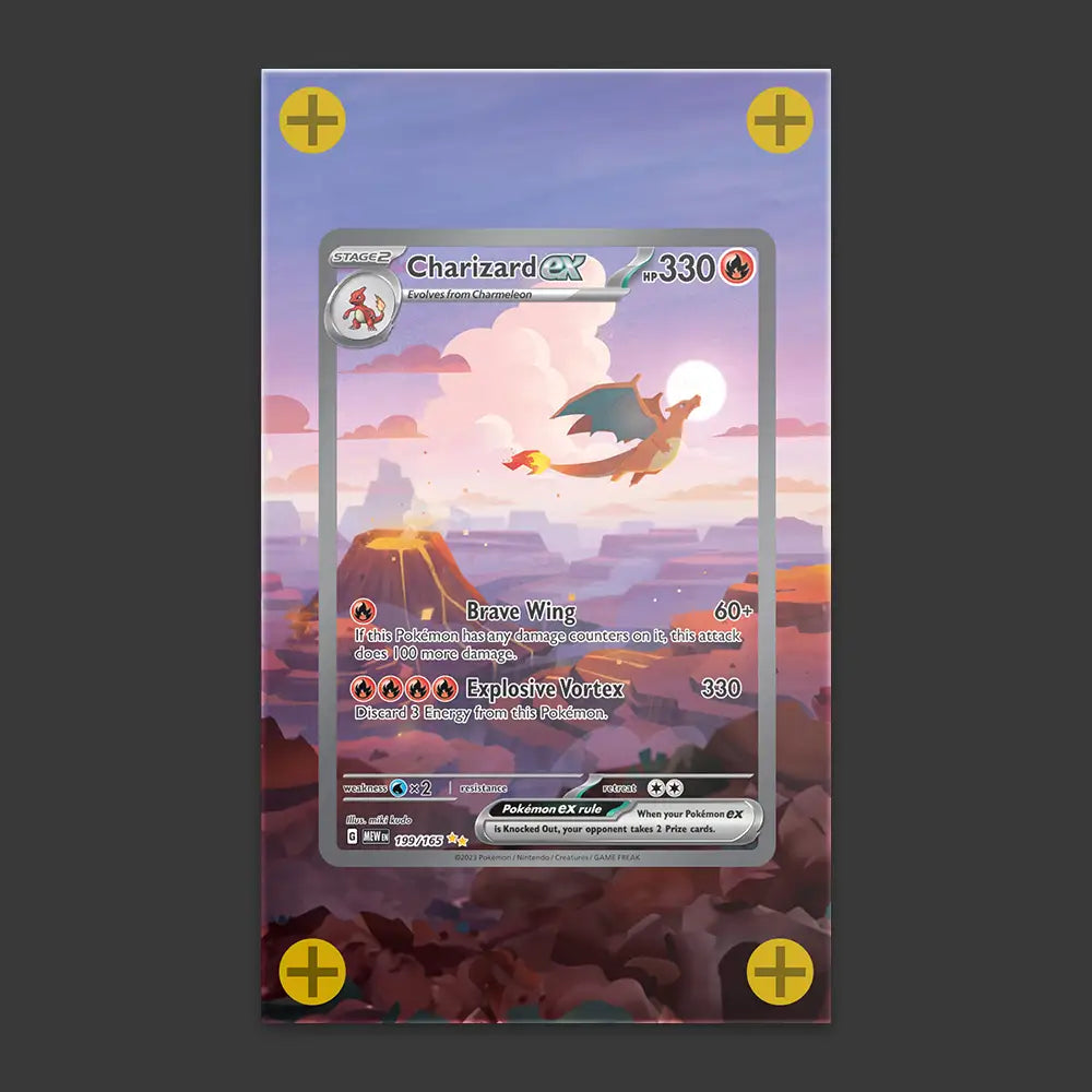 Charizard EX - Art Display