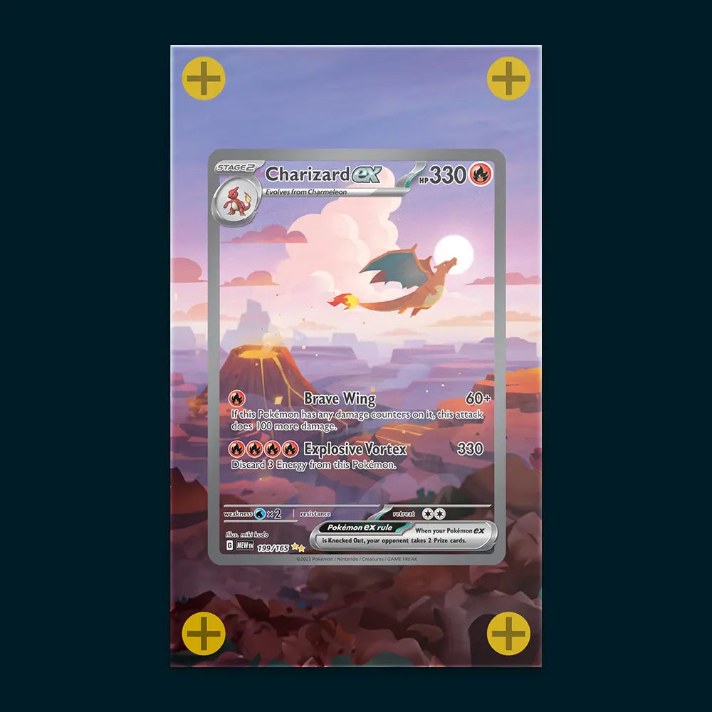 Charizard EX - Art Display