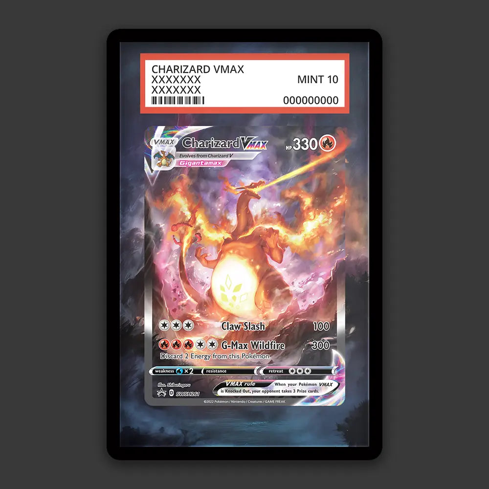 Charizard VMAX - PSA Graded Display