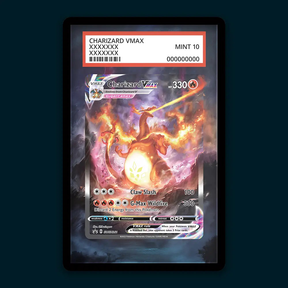 Charizard VMAX - PSA Graded Display