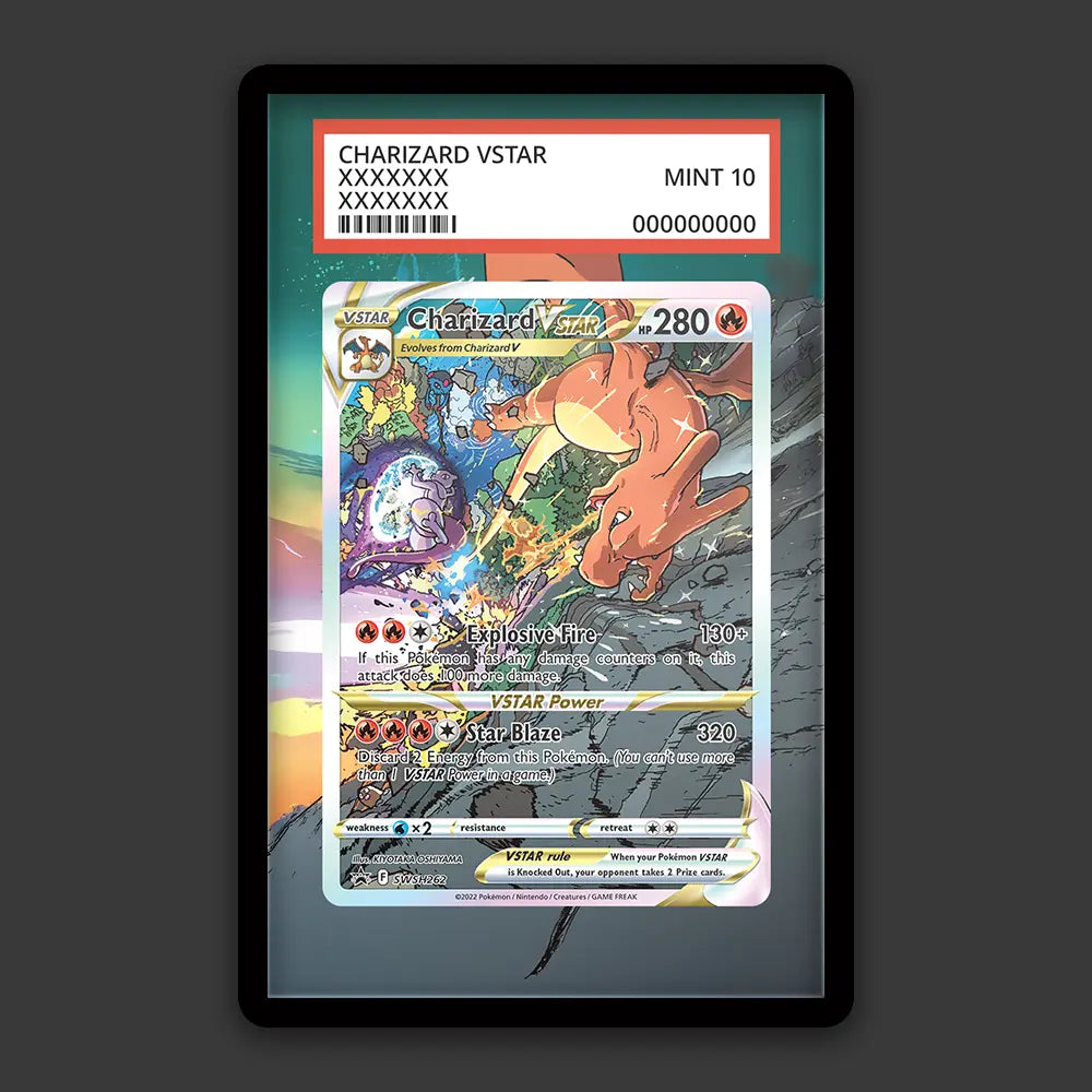 Charizard VSTAR - PSA Graded Display