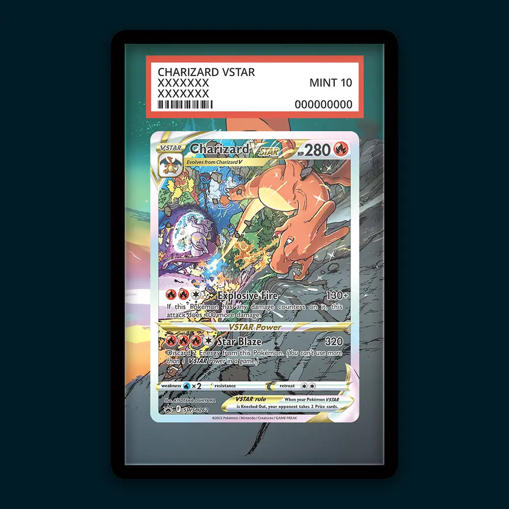 Charizard VSTAR - PSA Graded Display
