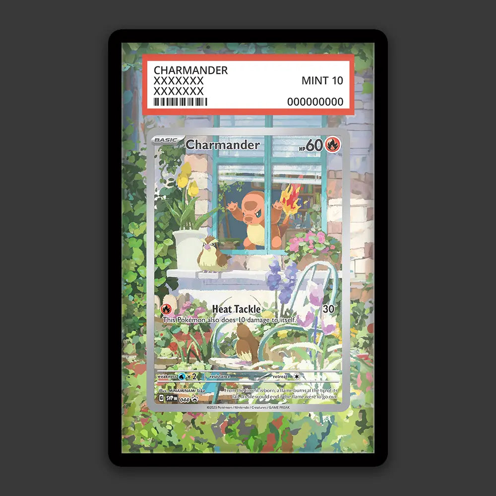 Charmander - PSA Graded Display