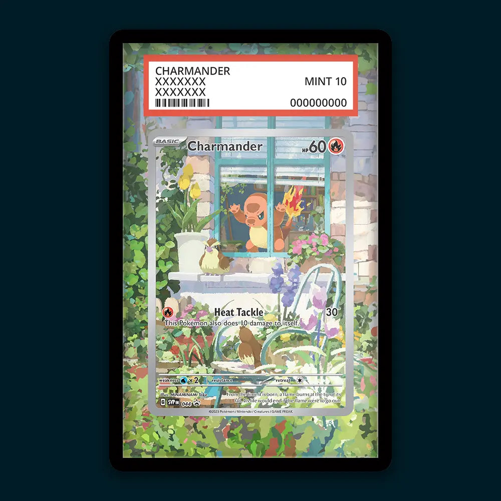 Charmander - PSA Graded Display
