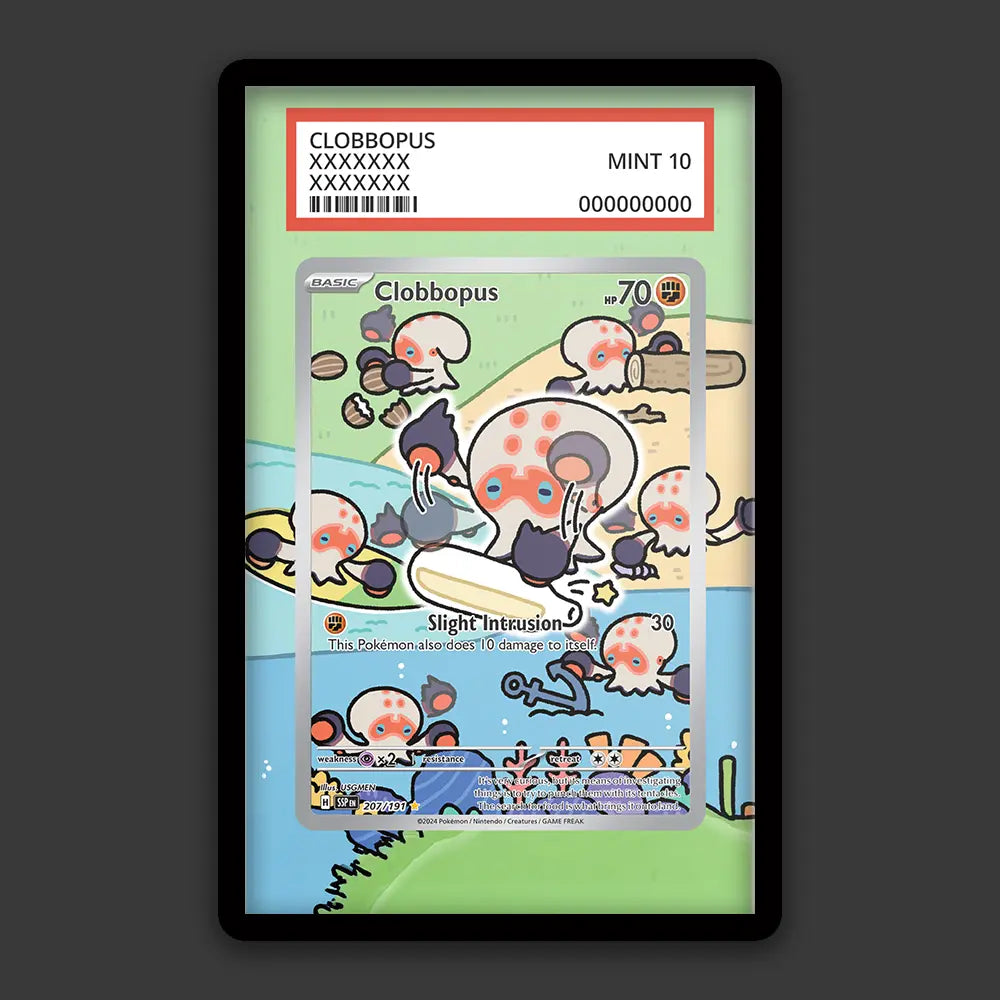 Clobbopus - PSA Graded Display