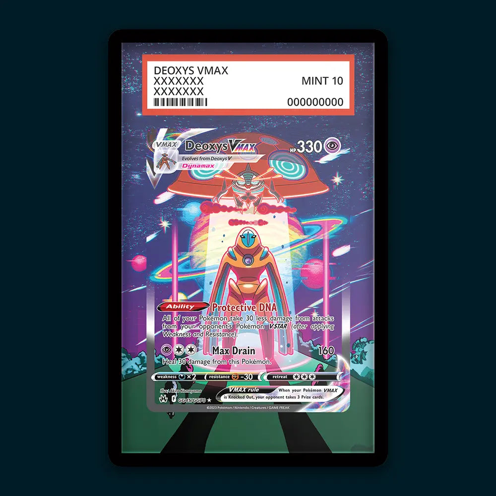 Deoxys VMAX - PSA Graded Display