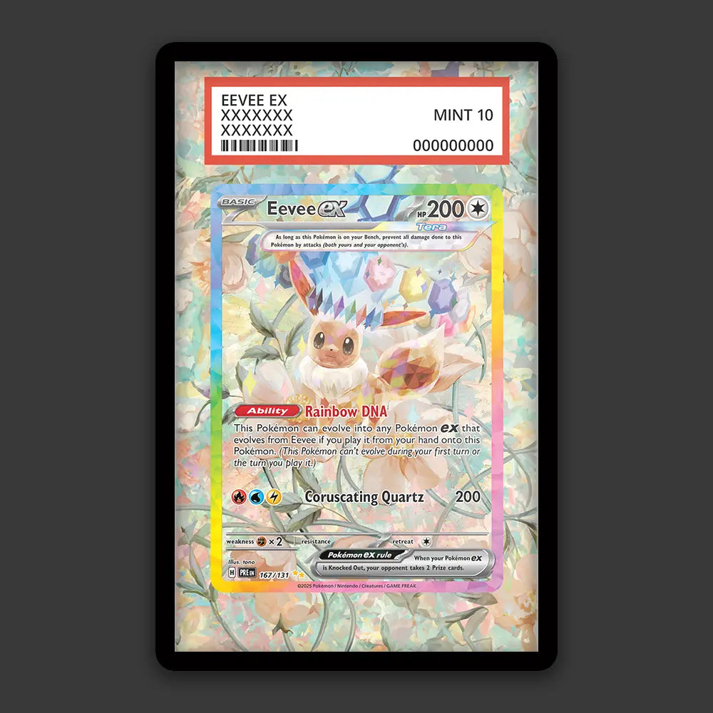 Eevee EX - PSA Graded Display