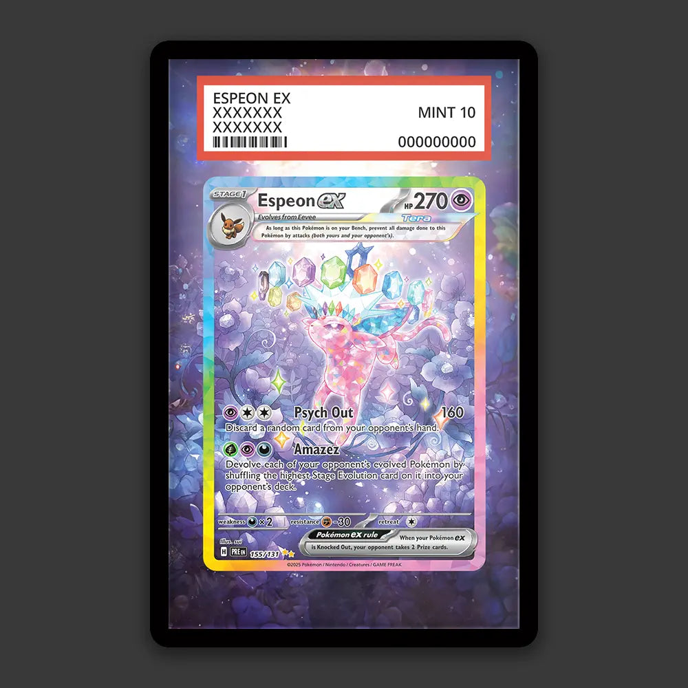 Espeon EX - PSA Graded Display