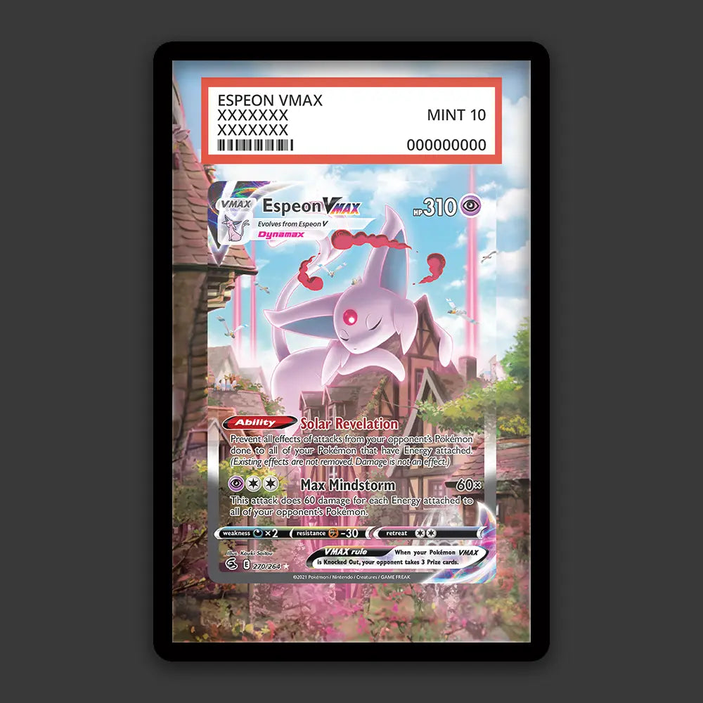 Espeon VMAX - PSA Graded Display