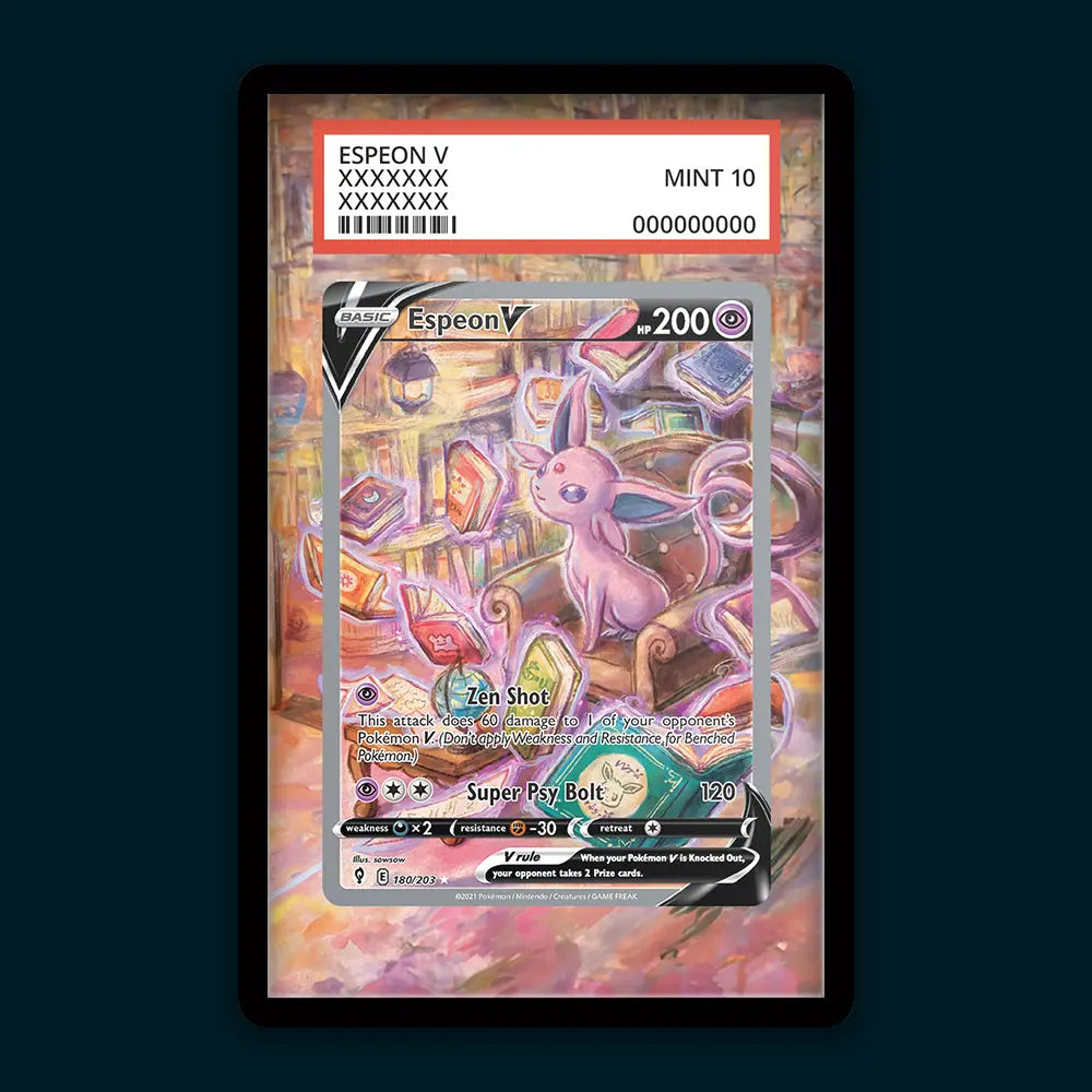 Espeon V - PSA Graded Display