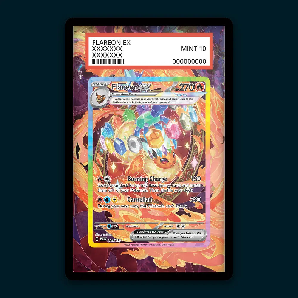 Flareon EX - PSA Graded Display