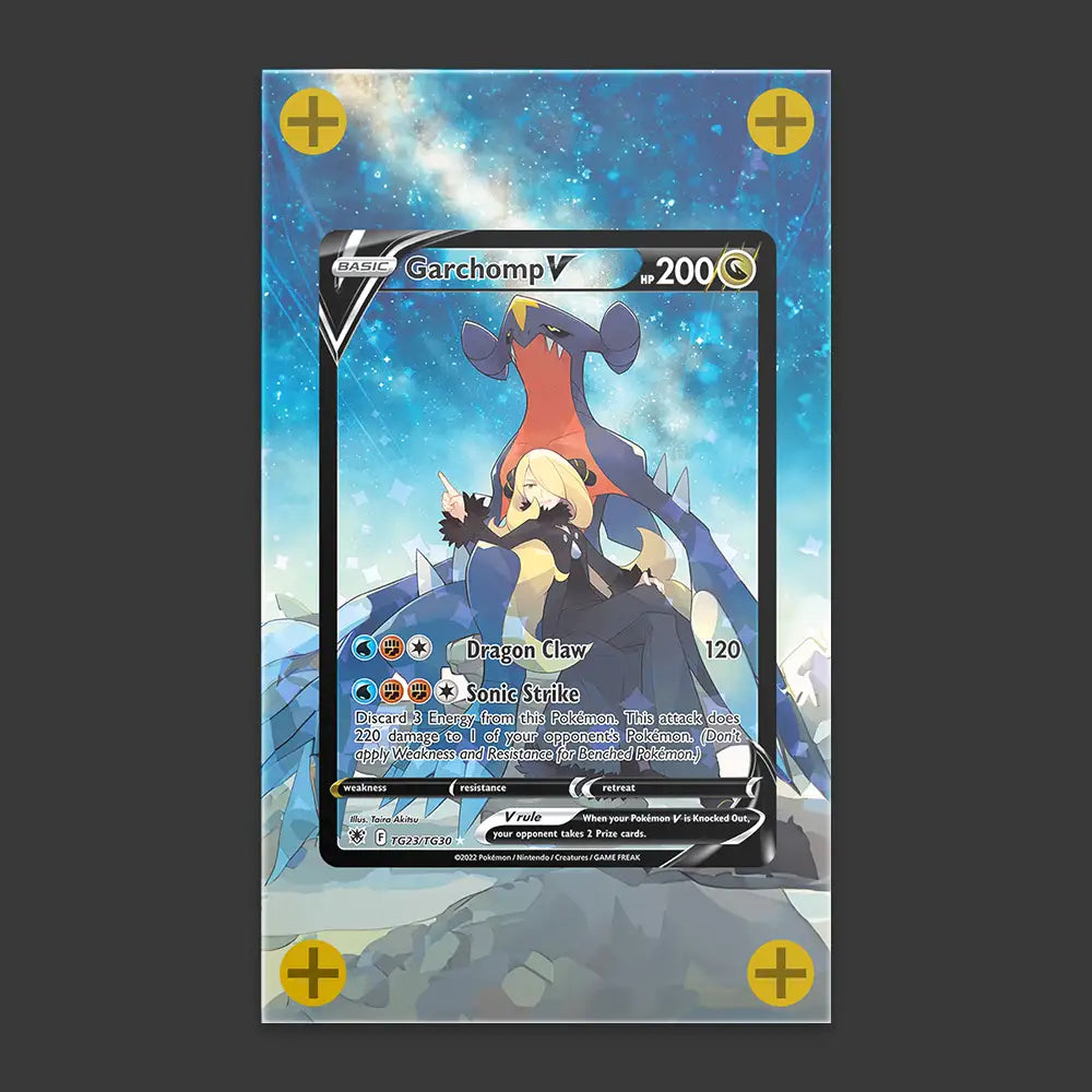 Garchomp V - Art Display