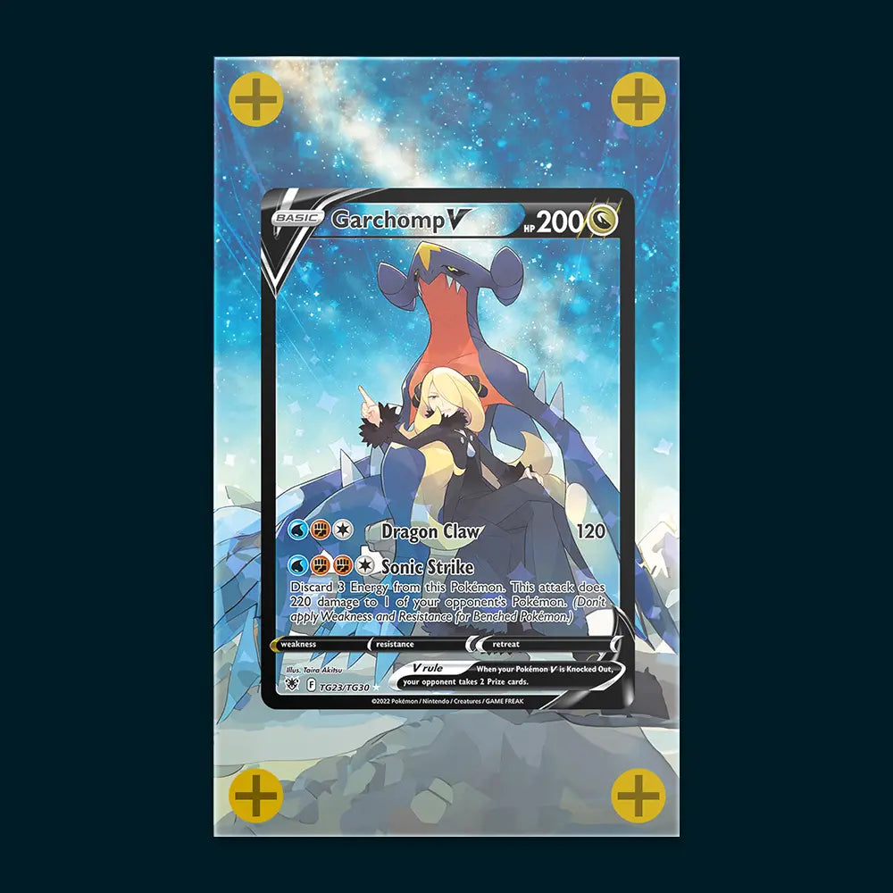 Garchomp V - Art Display
