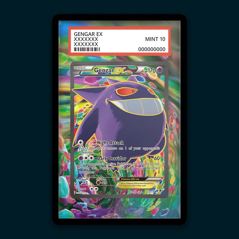 Gengar EX - PSA Graded Display