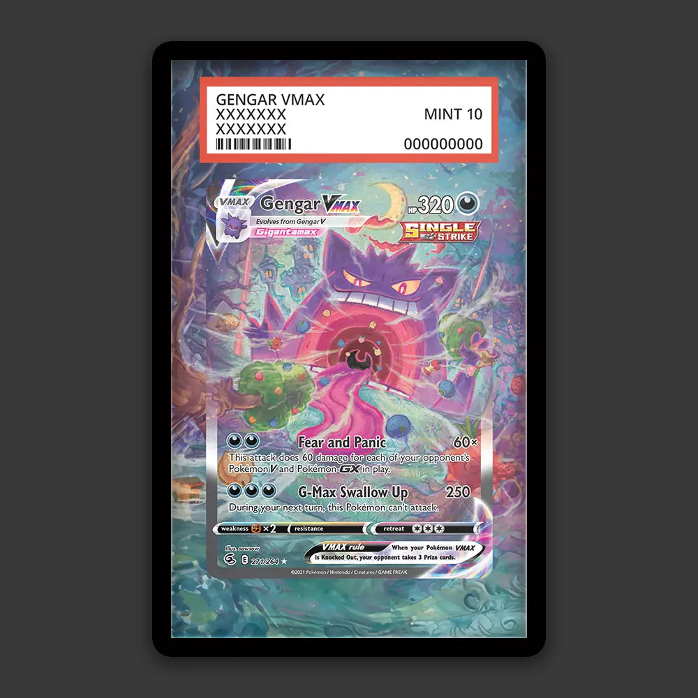 Gengar VMAX - PSA Graded Display