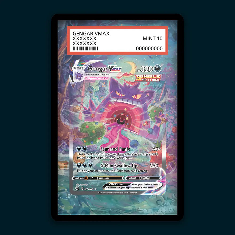 Gengar VMAX - PSA Graded Display
