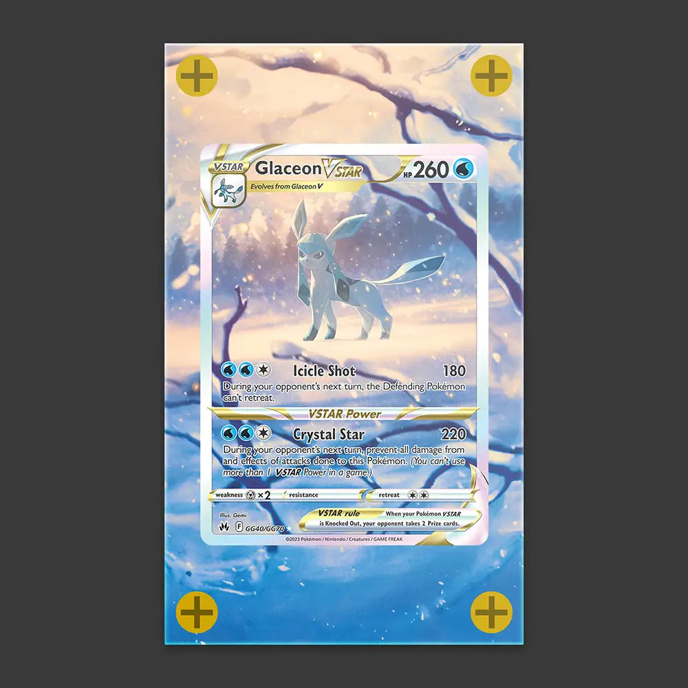 Glaceon VSTAR - Art Display