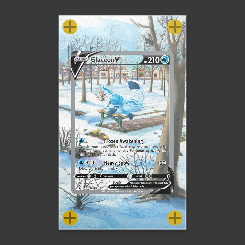 Glaceon V - Art Display