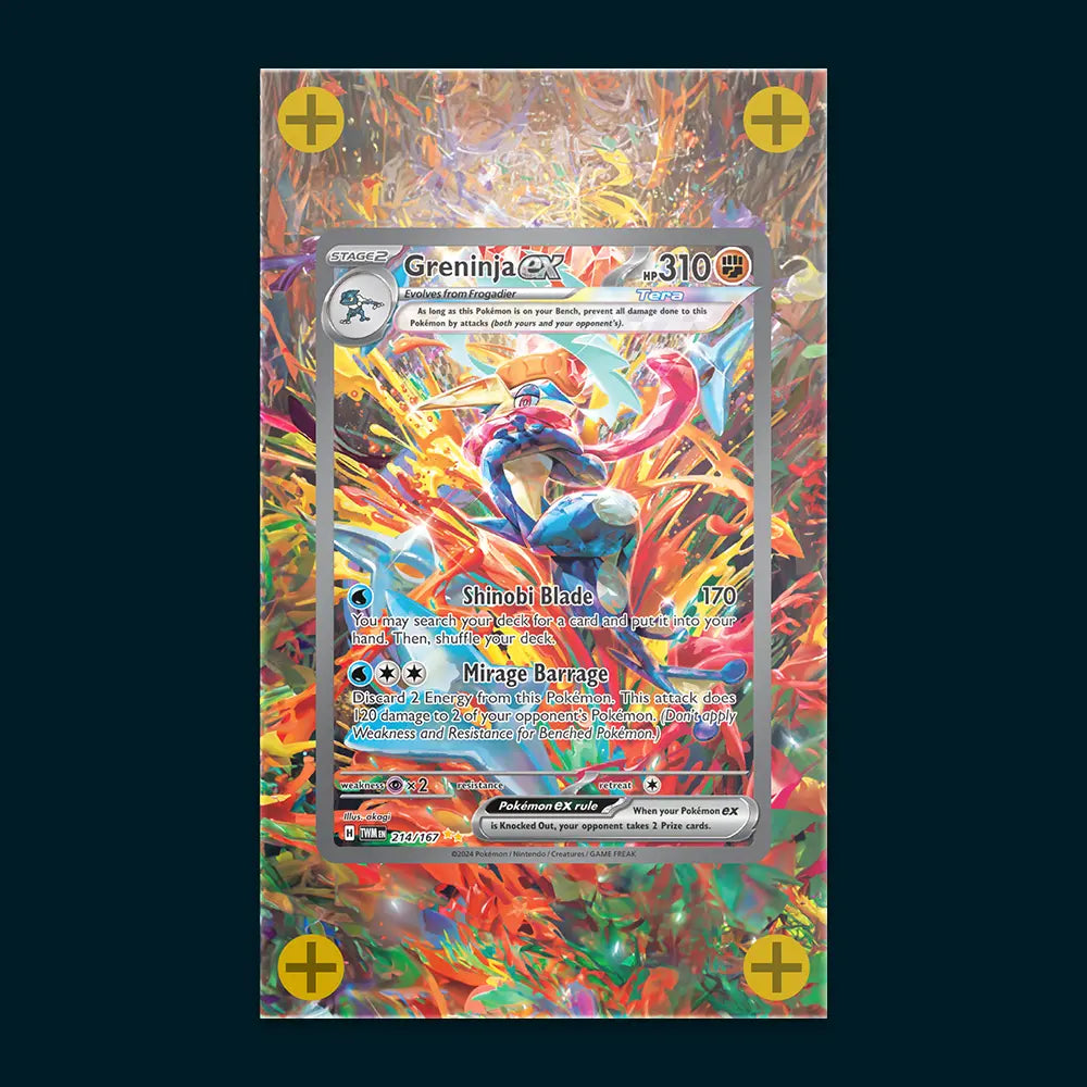 Greninja EX - Art Display