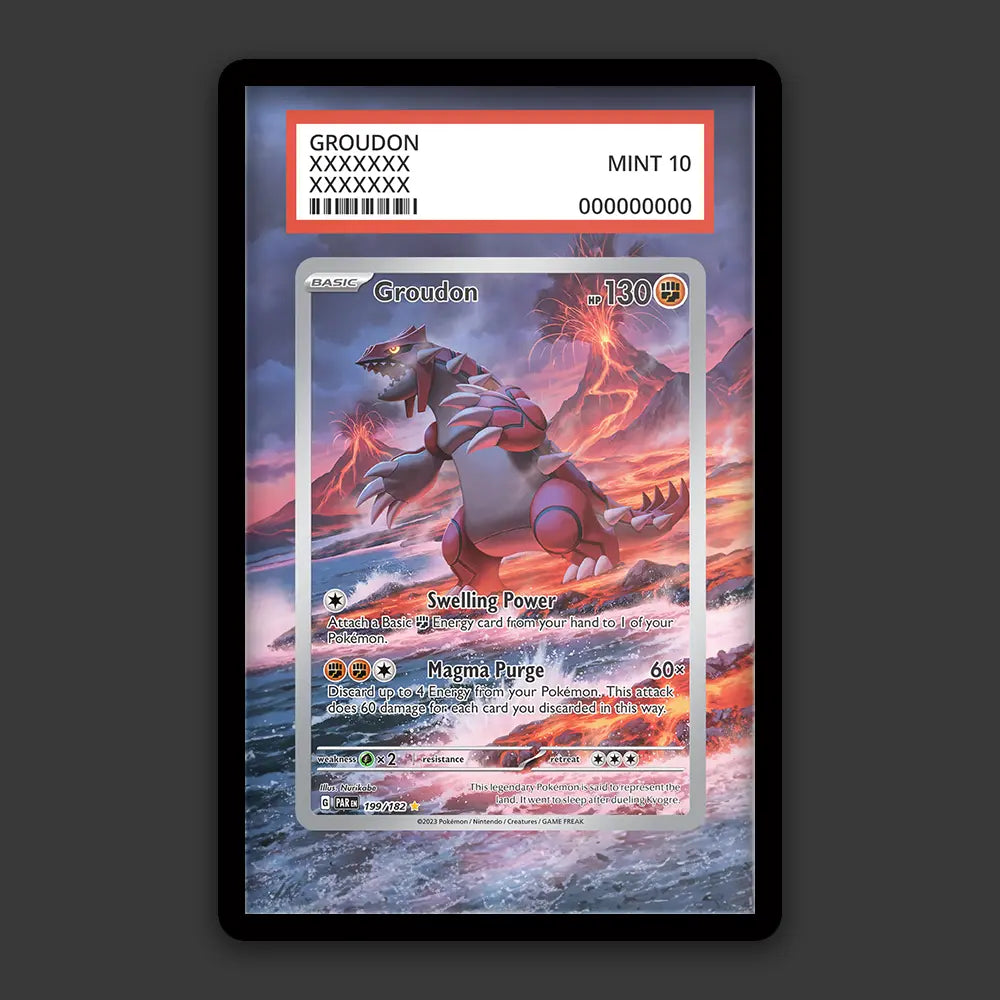 Groudon - PSA Graded Display