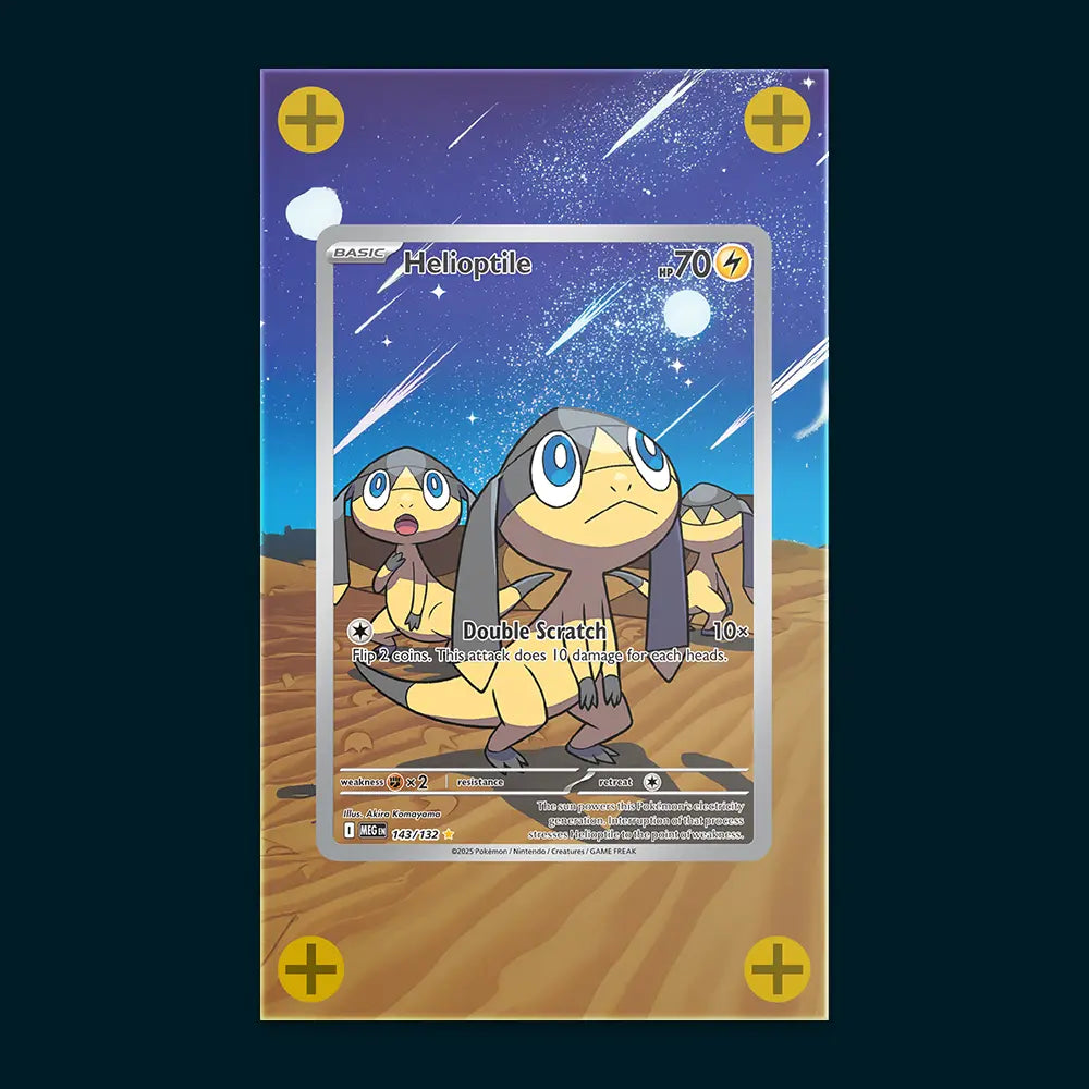 Helioptile - Art Display