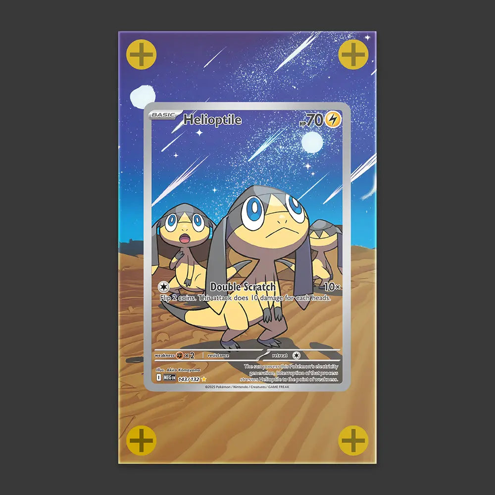 Helioptile - Art Display