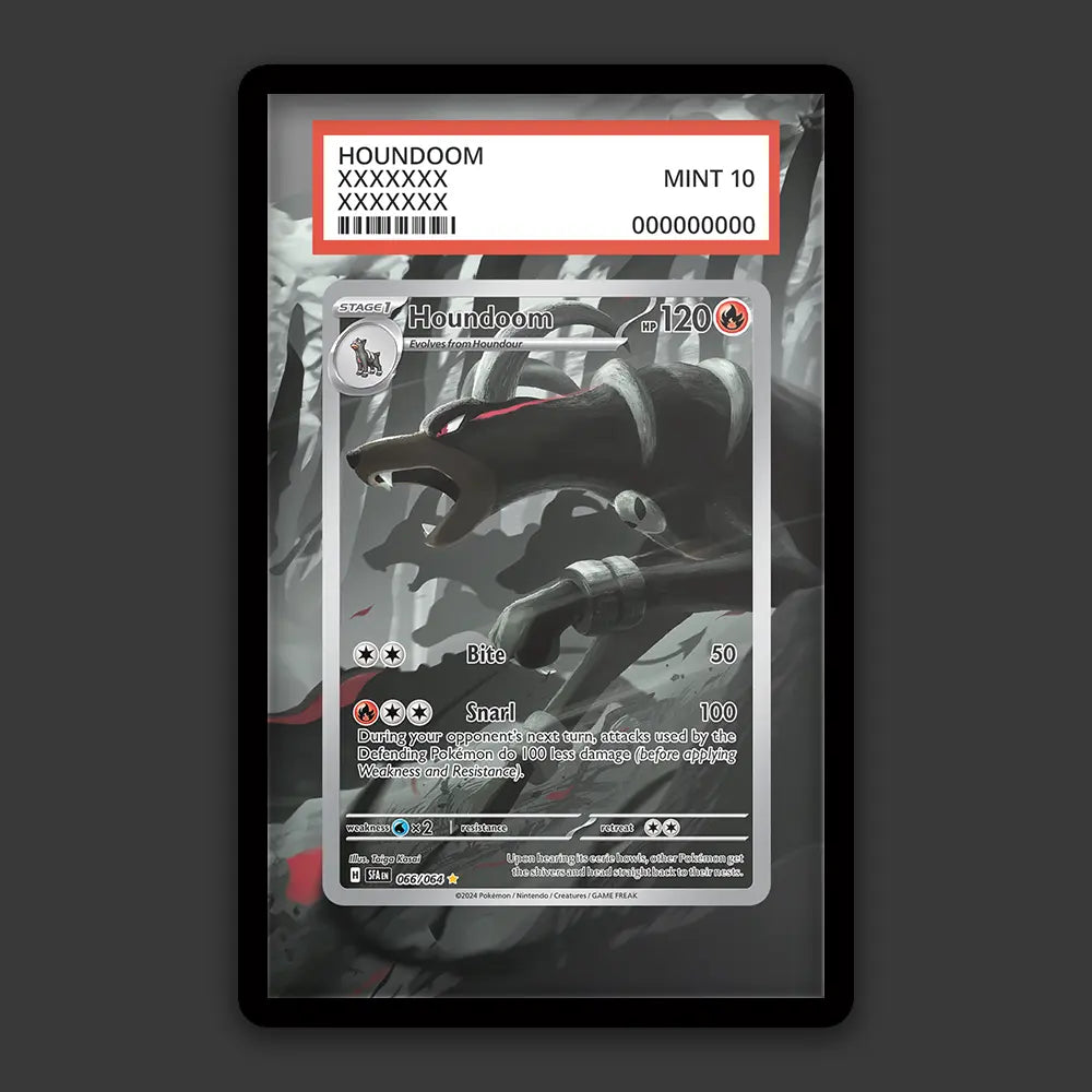 Houndoom - PSA Graded Display