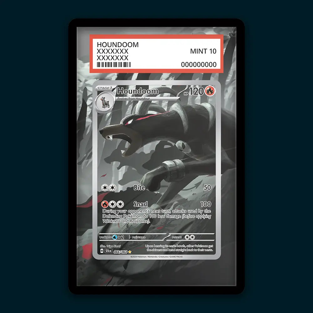 Houndoom - PSA Graded Display