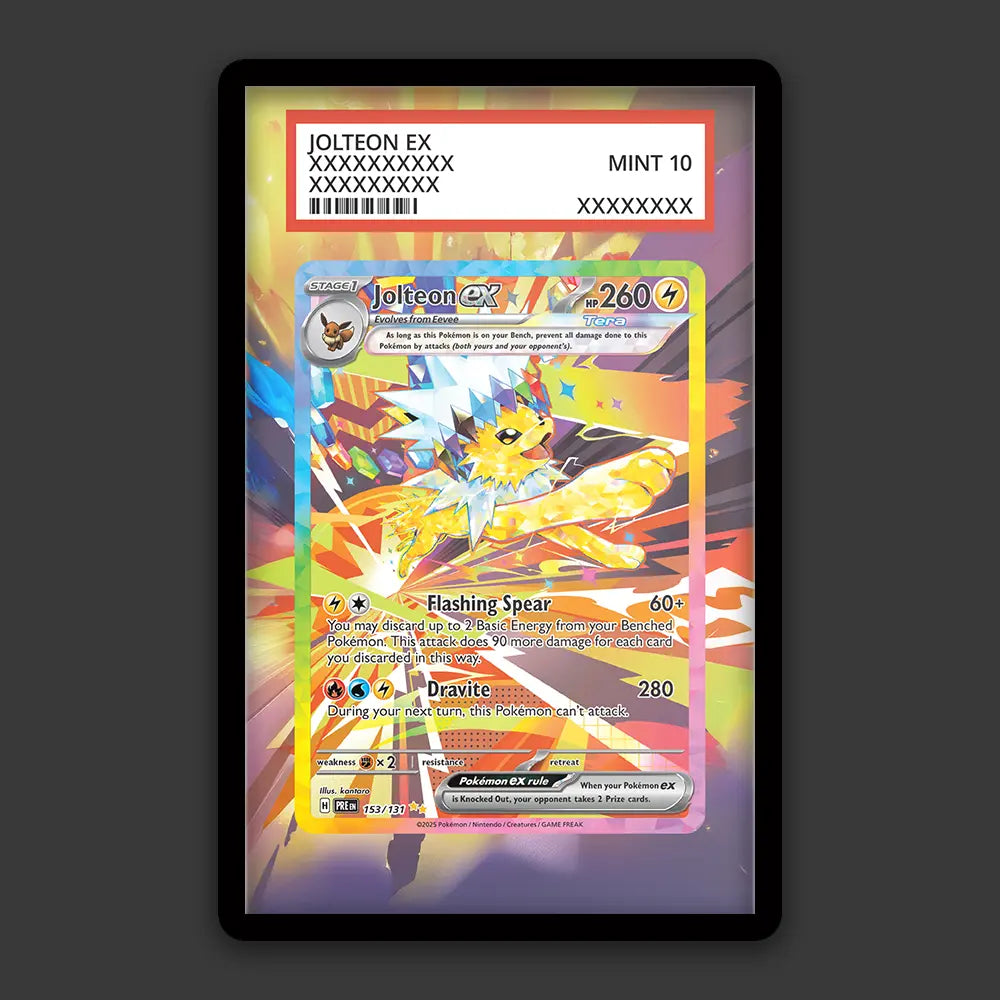 Jolteon EX - PSA Graded Display