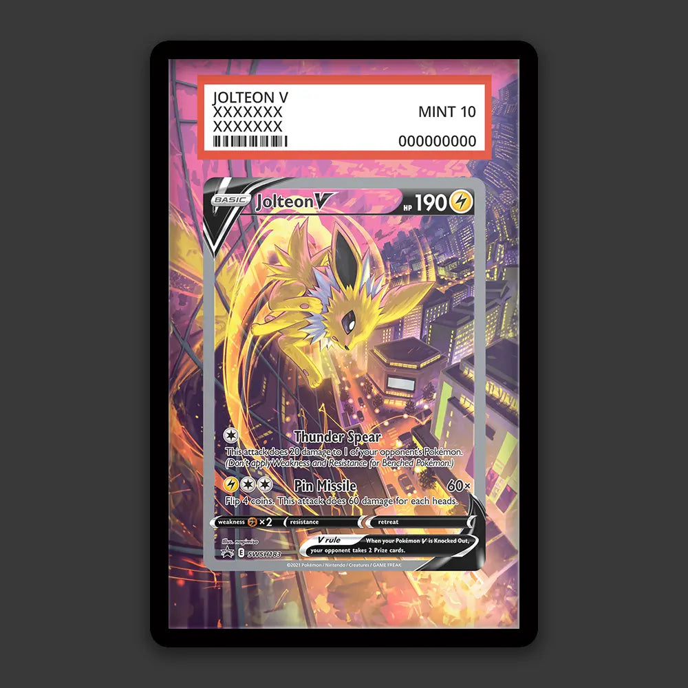 Jolteon V - PSA Graded Display