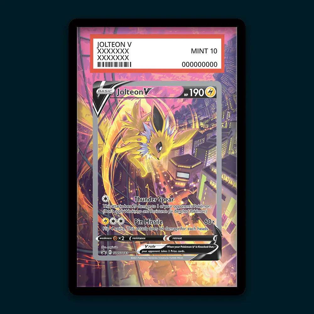 Jolteon V - PSA Graded Display
