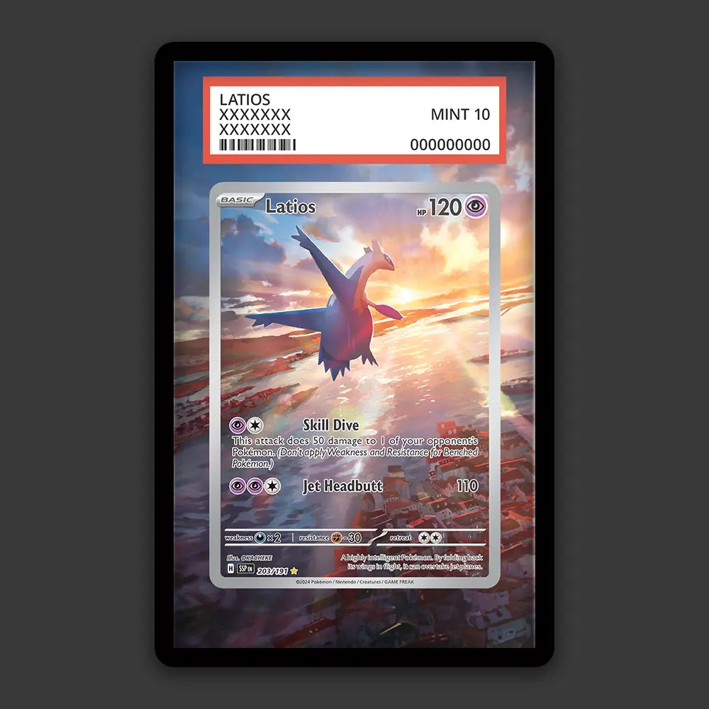 Latios - PSA Graded Display