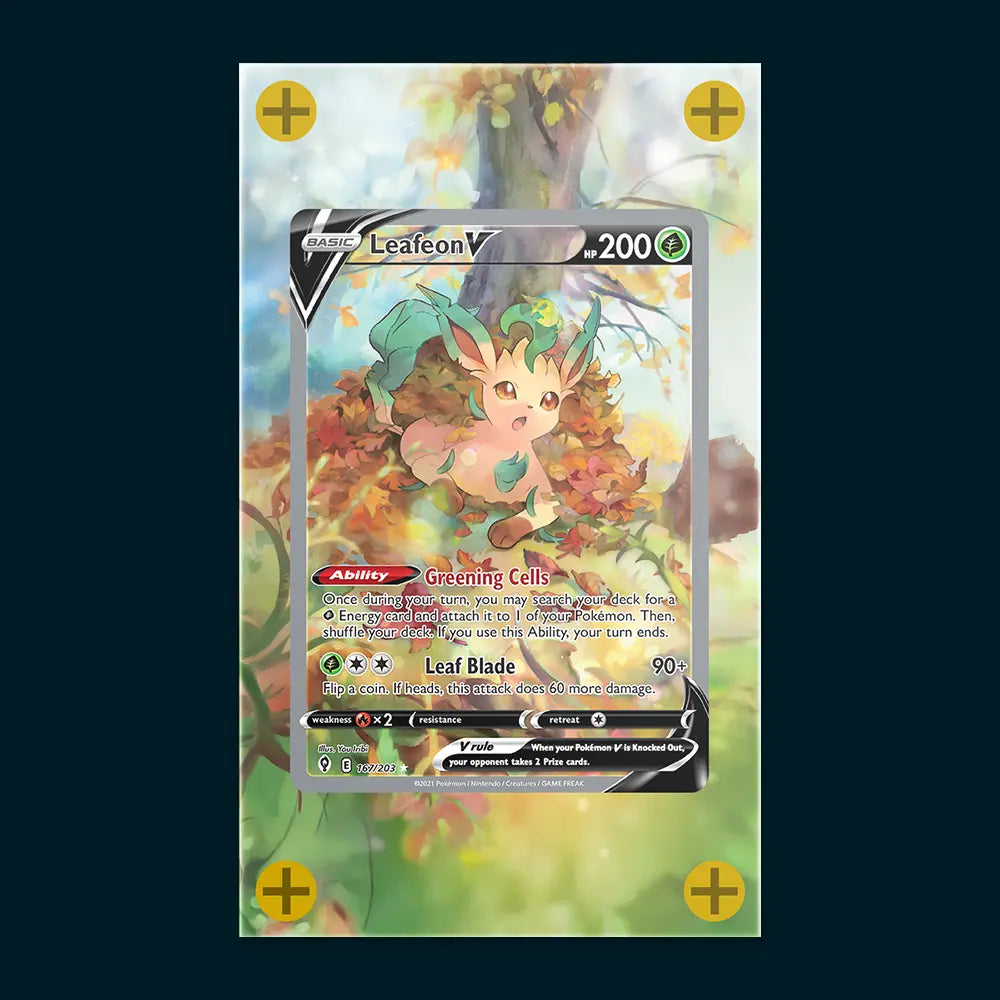 Leafeon V - Art Display
