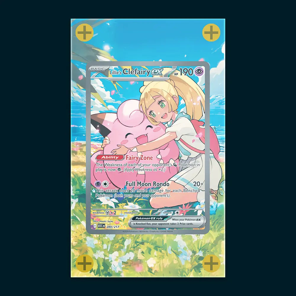 Lillie's Clefairy EX - Art Display