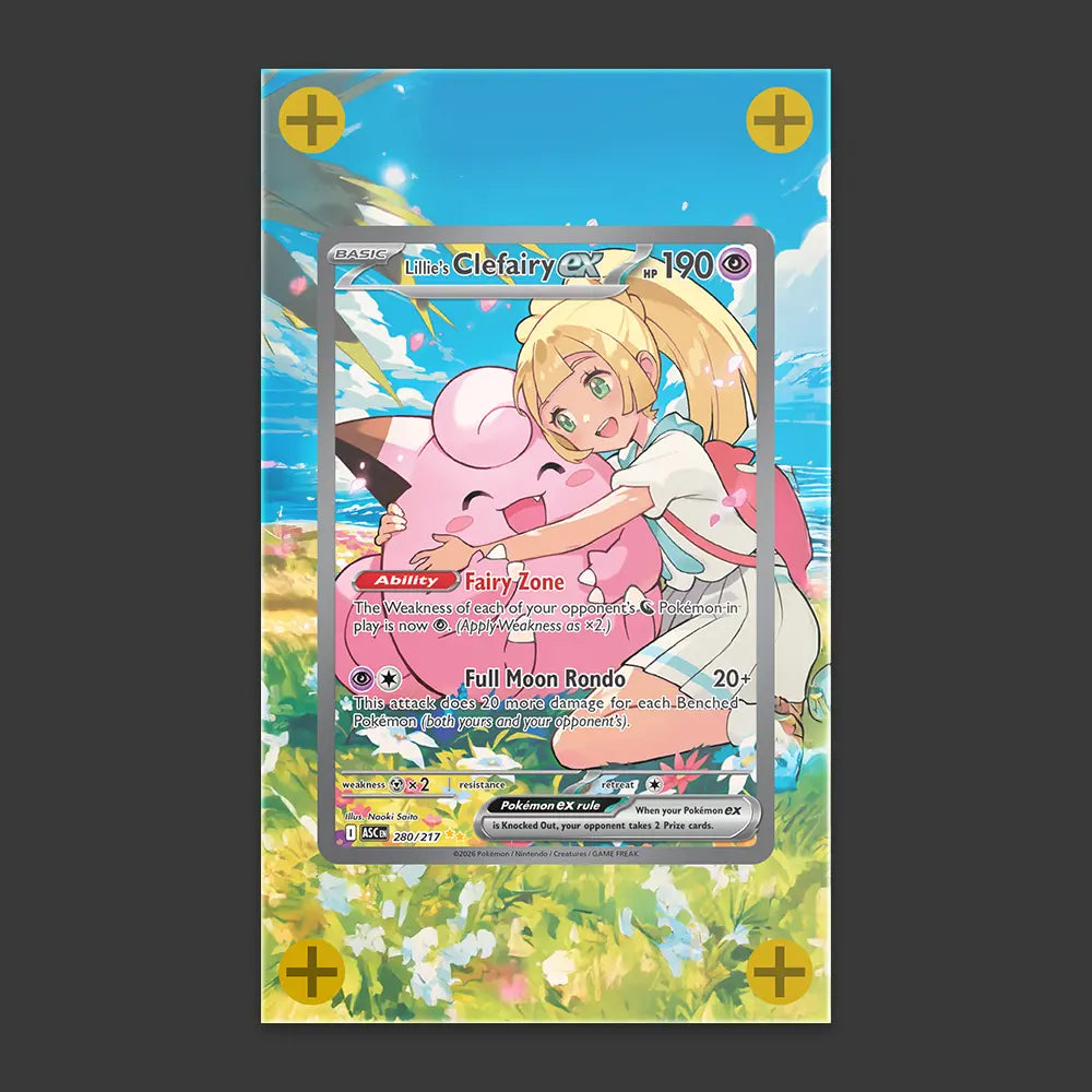 Lillie's Clefairy EX - Art Display
