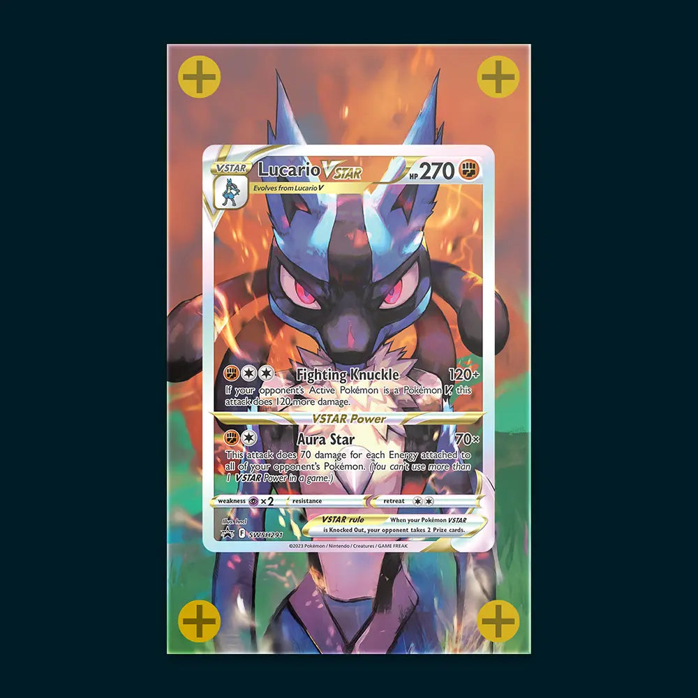 Lucario VSTAR - Art Display