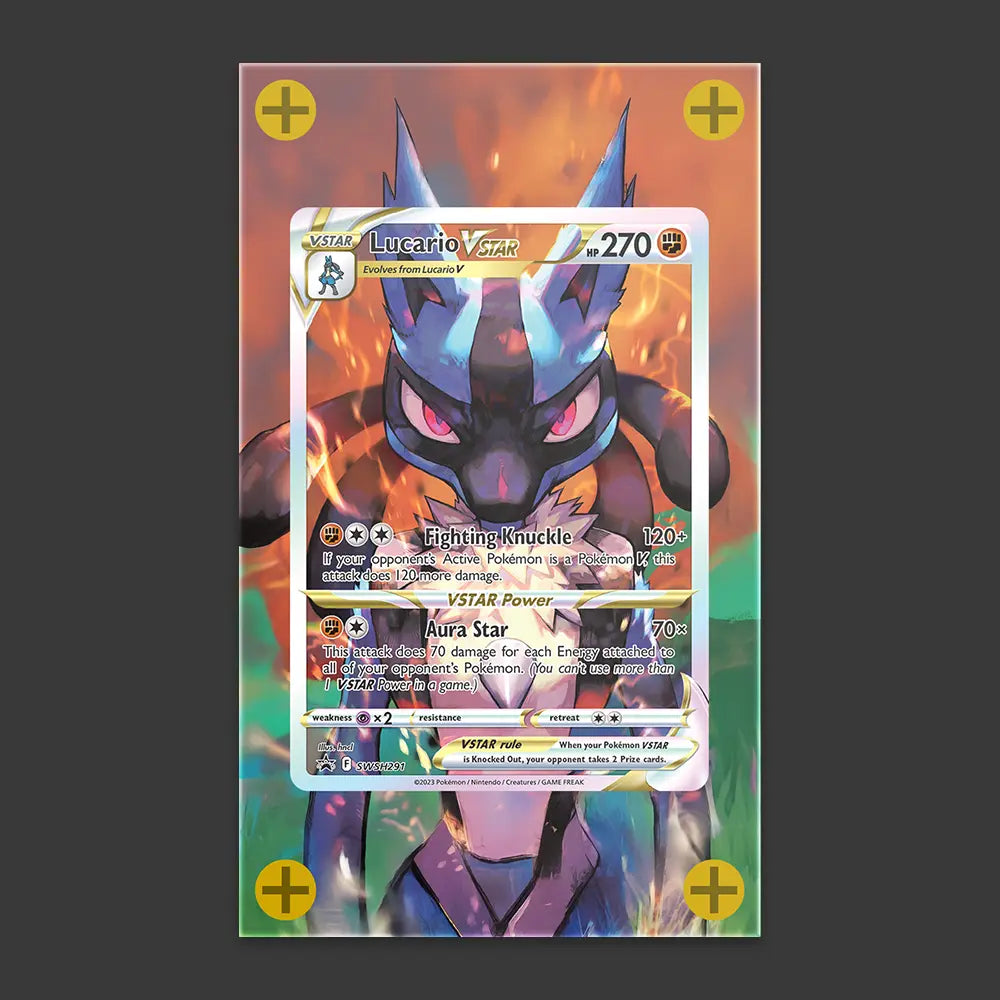 Lucario VSTAR - Art Display