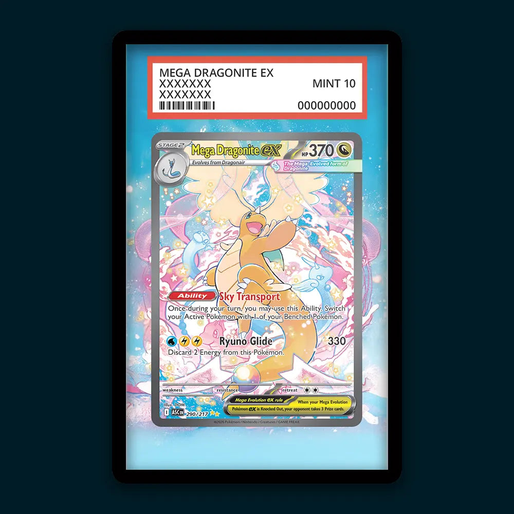 Mega Dragonite EX - PSA Graded Display