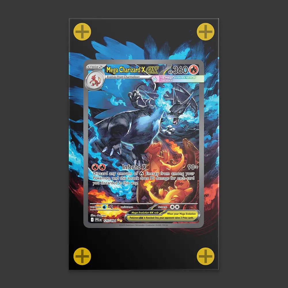 Mega Charizard EX - Art Display
