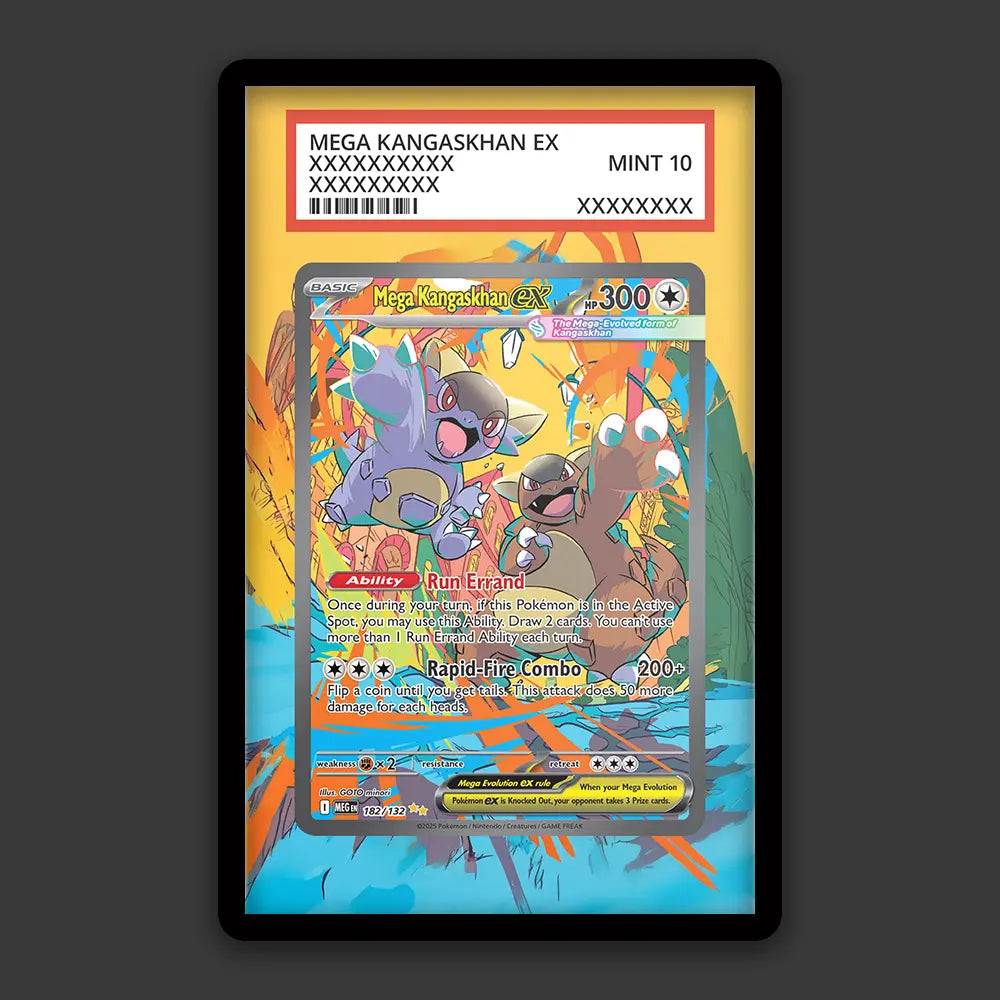 Mega Kangaskhan EX - PSA Graded Display