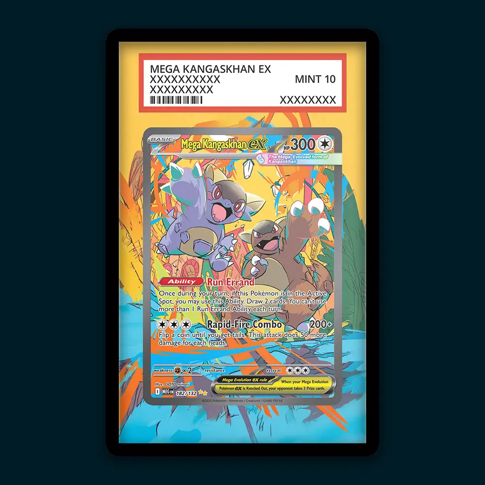Mega Kangaskhan EX - PSA Graded Display