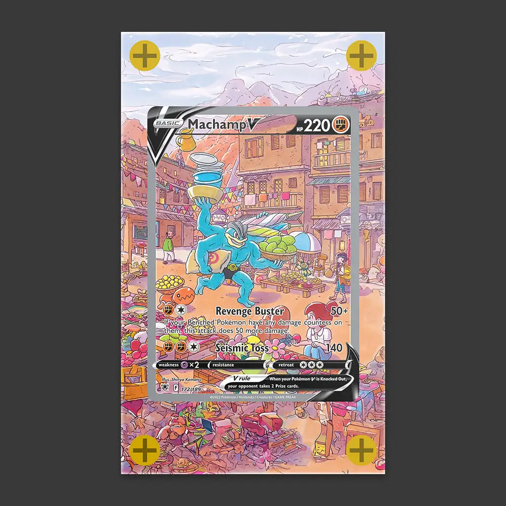 Machamp V - Art Display