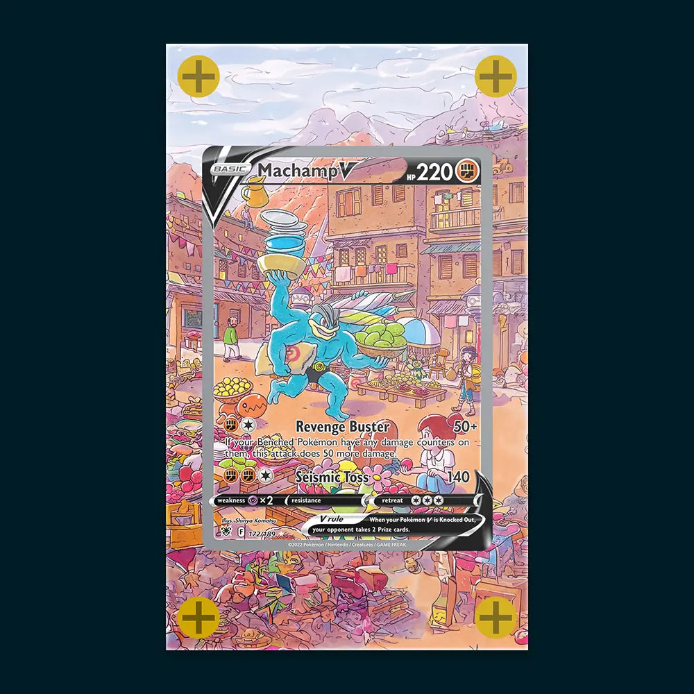 Machamp V - Art Display